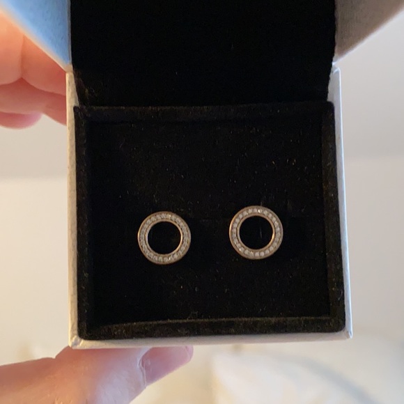 Pandora forever halo earrings silver - Picture 2 of 4